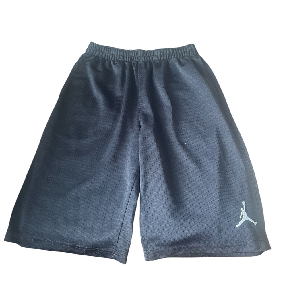 Jordan Black Basketball Shorts with Iconic Jumpman